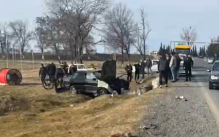 Qaxda qəza - Ölən və xəsarət alan var