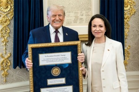 Öz mükafatını Trampa verdi