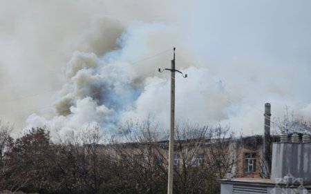 Naxçıvanda hərbi hissədə yanğın oldu