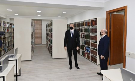 Prezident açılışda iştirak edib -