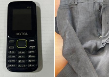 Həbsdə olan oğluna telefon keçirmək istədi