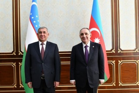Kamran Əliyev Özbəkistanın Baş prokuroru ilə görüşüb
