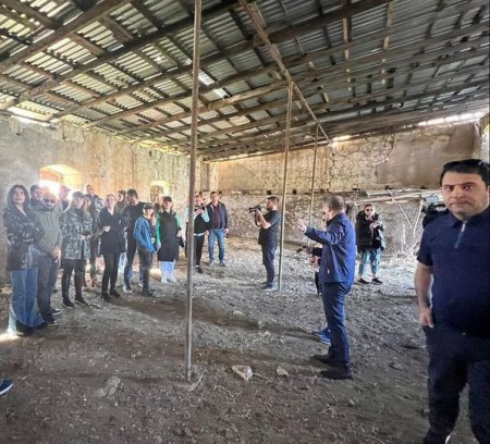 Gürcüstanın mədəniyyət xadimləri Füzulidə