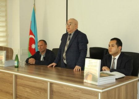 "Badam ağacının yetişdirilməsi" kitabı təqdim olundu