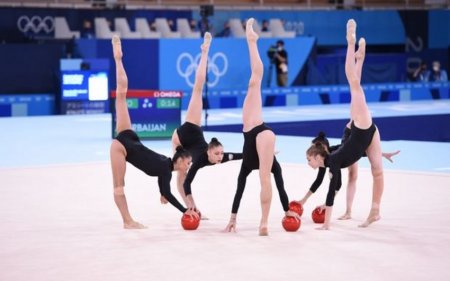 Gimnastlarımız dünya kubokunda gümüş medal qazandı