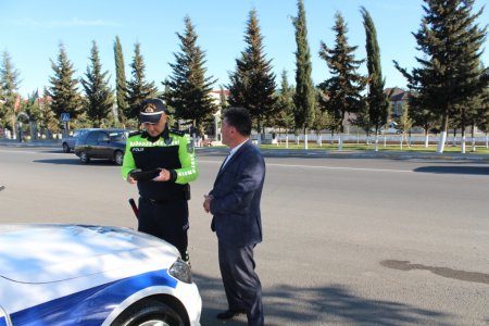 Zaqatalada qaydaları pozan 39 sürücü cərimələnib