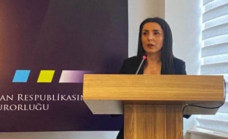 Pərvanə İbrahimova Baş Prokurorluğun əməkdaşlarına təlim keçdi - FOTO