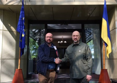 Şarl Mişel Odessaya səfər edib