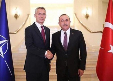 Çavuşoğlu NATO-nun baş katibi ilə danışdı