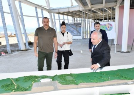 İlham Əliyev və Mehriban Əliyevanın Zəngilan səfərindən