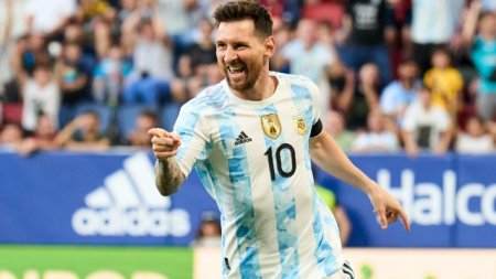 Messi Argentina millisinin heyətində ilk dəfə bir matçda 5 qol vurub