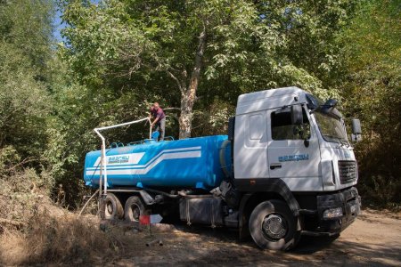 Laçın şəhəri, Sus və Zabux kəndlərinə içməli su verilməsi bərpa olunur