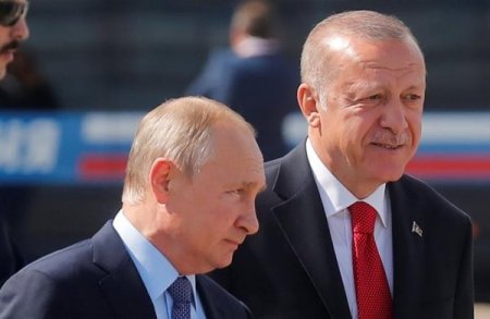 Ərdoğanla Putinin səmimi görüntüsü yayıldı