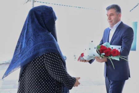 Ruslan Əliyev Mübariz İbrahimovun ev muzeyini ziyarət edib