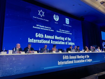 Azərbaycan hakimləri İsraildə keçirilən Beynəlxalq Hakimlər Assosiasiyasının 64-cü İllik Konfransında ölkəmizi təmsil edirlər