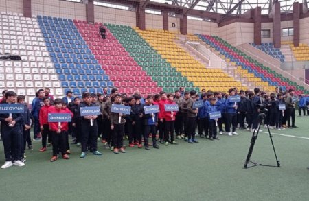 Bakının kənd və qəsəbələrində uşaq futboluna start verildi