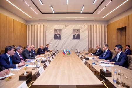 Rəşad Nəbiyev Dağıstan Respublikası Hökumətinin sədri ilə görüşüb
