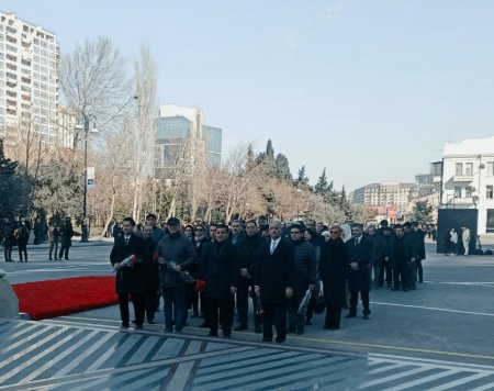 Ombudsman Aparatının kollektivi "Ana fəryadı" abidəsini ziyarət edib