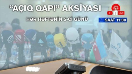 "Azəriqaz”da media və QHT nümayəndələri ilə görüş keçiriləcək