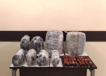İrandan Azərbaycana 24 kq narkotik keçirilməsinin qarşısı alındı