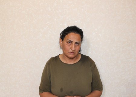 Ağdaşda qadın narkotikə görə tutuldu - FOTO