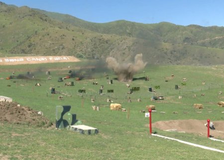 Komando bölmələri atış çalışmalarını icra edib - VİDEO