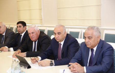 Şimal rayonlarının suvarılması ilə bağlı görüş keçirildi