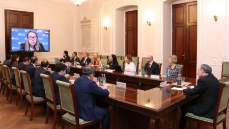 Kamran Əliyev beynəlxalq təşkilatın ekspert qrupunun üzvləri ilə görüşdü