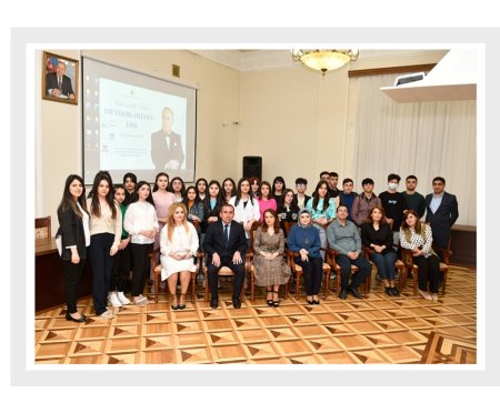 Heydər Əliyevin 100 illiyinə həsr olunmuş tədbir keçirilib