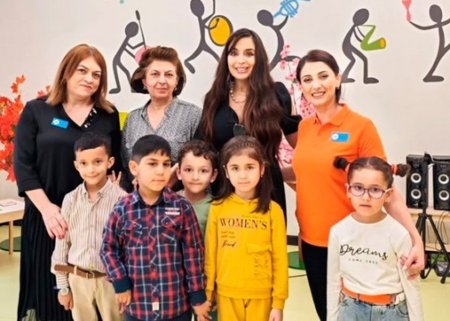 Leyla Əliyeva Erkən Müdaxilə Mərkəzində olub