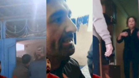 Fərid Bakarovun atası məşqçinin evinə hücum etdi - VİDEO