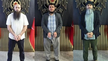 İstanbulda 12 İŞİD üvzü saxlanıldı