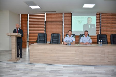 “Heydər Əliyev və hüquqi dövlət quruculuğu” mövzusunda tədbir keçirilib