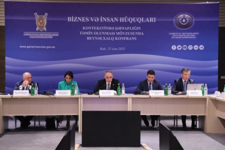 Baş Prokurorluqda beynəlxalq konfrans keçirilir
