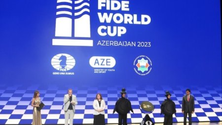 Bakıda şahmat üzrə Dünya Kubokunun açılışı oldu