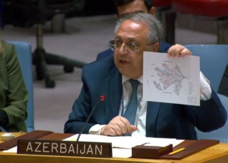 Azərbaycanın BMT-dəki daimi nümayəndəsi TŞ-də erməni yalanlarını İFŞA EDİR