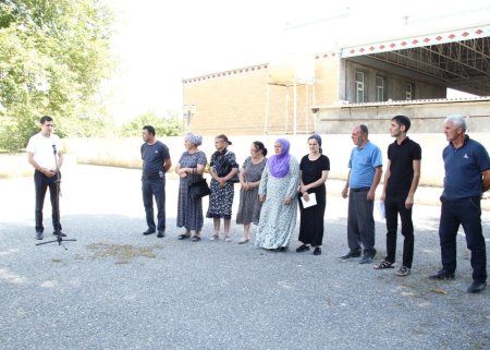 "Səyyar qəbul otağı" Goranboy sakinlərinin ixtiyarında olub