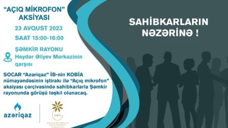 Sahibkarlarla növbəti görüş Şəmkirdə keçiriləcək