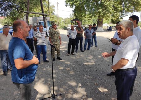 "Səyyar qəbul otağı" Ağstafa sakinlərinin ixtiyarında olub