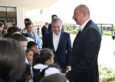 Mehriban Əliyeva Füzulidə məktəb açılışından paylaşım etdi