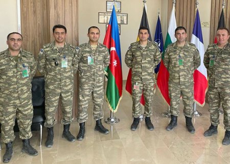 Hərbçilərimiz Gürcüstanda beynəlxalq təlimdə iştirak edirlər