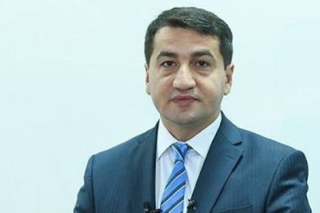 "Ermənistanın çirkin təbliğatı bizi sülh müqaviləsi danışıqları yolundan uzaqlaşdırıb" - Hikmət Hacıyev