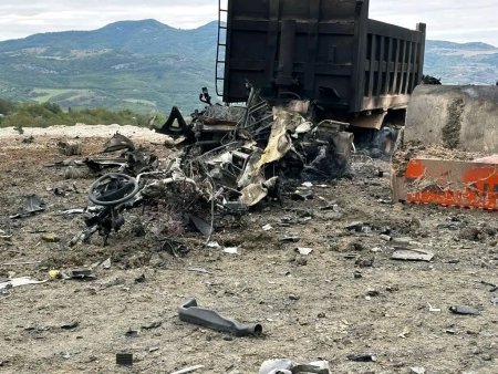 Xocavənddə mina partlayışı baş verən yerdən GÖRÜNTÜLƏR