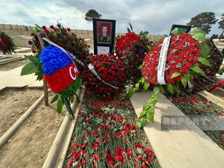 Mina terrorunda şəhid olan polkovnik-leytenant dəfn edildi