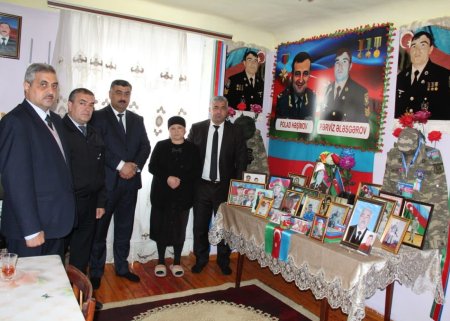 "Azəriqaz" əməkdaşları şəhid ailələrini ziyarət etdi