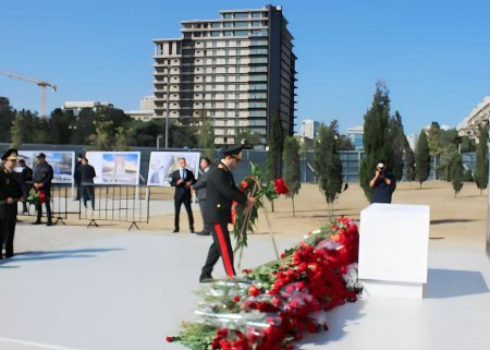 Strateji Obyektlərin Mühafizəsi Dövlət Agentliyinin şəxsi heyəti Zəfər parkında