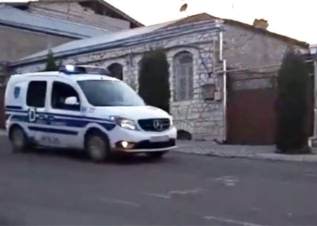 Azərbaycan polisi Xankəndidə