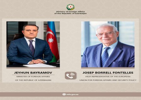 Ceyhun Bayramov Borellə son vəziyyəti müzakirə ETDİ