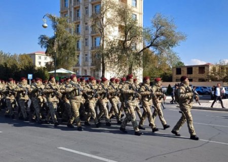 Naxçıvanda hərbi yürüş keçirilir