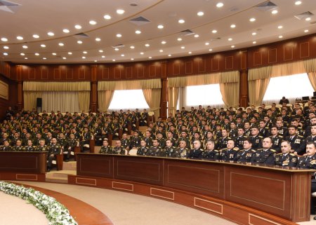 Daxili İşlər Nazirliyində Zəfər gününə həsr olunmuş tədbir keçirildi - VİDEO